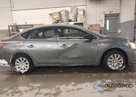 2015 Nissan Sentra S from USA, damaged, VIN 3N1AB7AP2FY344868